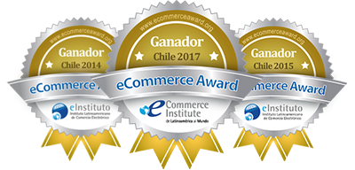 eCommerce award Chile 2014-2015-2017